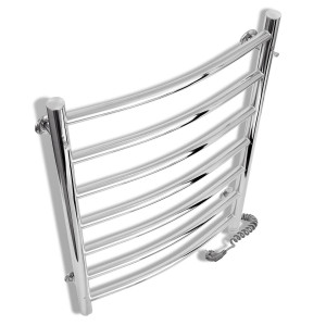 Электрический полотенцесушитель Laris Зебра Альфа ЧКЧ6 500 х 600 Э (подкл. слева) R3 фото