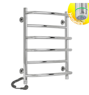 Электрический полотенцесушитель Laris Евромикс П6 450 х 600 Э сенсор S3 (подкл. слева) фото