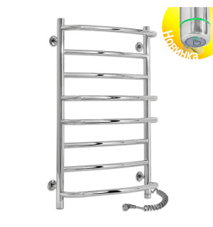 Электрический полотенцесушитель Laris Евромикс П8 500 х 800 Э сенсор S3 (подкл. справа) фото