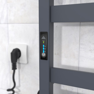 Электрический полотенцесушитель Laris Евромикс П10 600 х 900 Э сенсор S3 (подкл. слева) фото