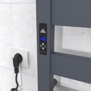 Электрический полотенцесушитель Laris Виктория П6 450 х 600 Э S3 (подкл. слева) фото