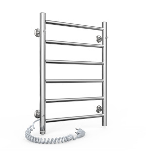 Электрический полотенцесушитель Laris Альфа П6 400 х 600 Э S3 (подкл. слева) фото