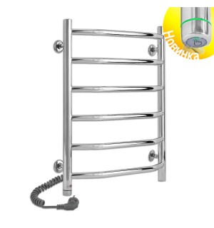 Электрический полотенцесушитель Laris Виктория П6 450 х 600 Э S3 (подкл. слева) фото