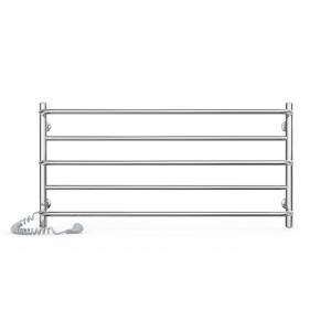 Электрический полотенцесушитель Laris Зебра Прайм ЧК6 400 х 600 Э (подкл. слева) S3 фото