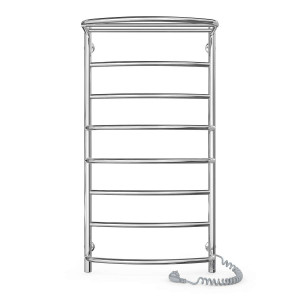 Электрический полотенцесушитель Laris Еврофлеш П8 500 х 1000 с полкой Э (подкл. справа) S3 фото