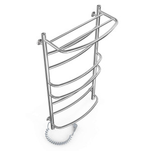 Электрический полотенцесушитель Laris Еврофлеш П8 500 х 1000 с полкой Э (подкл. слева) S3 фото