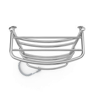 Электрический полотенцесушитель Laris Еврофлеш П8 500 х 1000 с полкой Э (подкл. слева) S3 фото