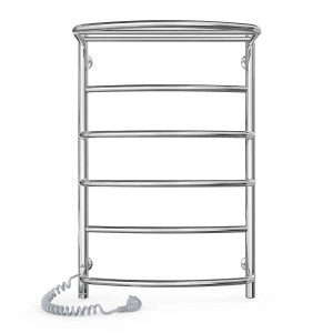 Электрический полотенцесушитель Laris Зебра Классик ЧК8 500 х 800 Э (подкл. слева) S3 фото