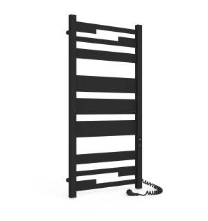 Электрический полотенцесушитель Laris Зебра Афина ЧК(Ч)9 500 х 1100  Э (подкл. справа) фото