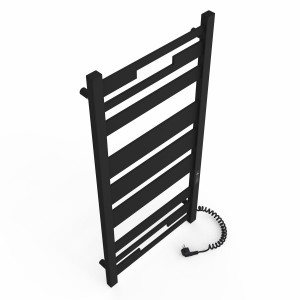 Электрический полотенцесушитель Laris Зебра Афина ЧК(Ч)9 500 х 1100  Э (подкл. справа) фото