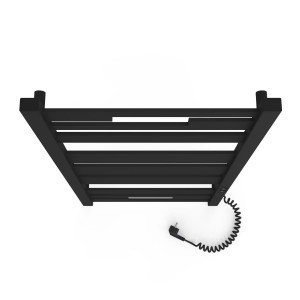 Электрический полотенцесушитель Laris Зебра Афина ЧК(Ч)9 500 х 1100  Э (подкл. справа) фото