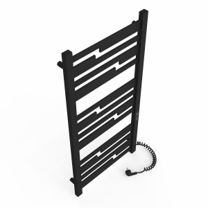 Электрический полотенцесушитель Laris Зебра Тетрис ЧК(Ч)12 500 х 1100 Э (подкл. справа) фото