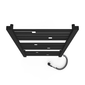 Электрический полотенцесушитель Laris Зебра Тетрис ЧК(Ч)12 500 х 1100 Э (подкл. справа) фото