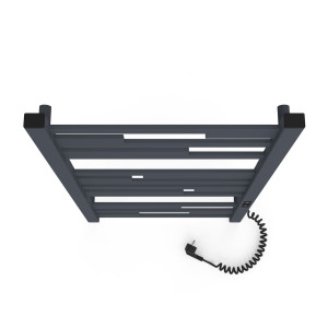 Электрический полотенцесушитель Laris Зебра Практик ЧК(Ч)6 1000 х 600 Э (подкл. справа) R3 фото