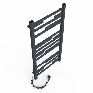 Электрический полотенцесушитель Laris Зебра Бостон ЧК(Ч)6 1200 Э (подкл. слева) фото