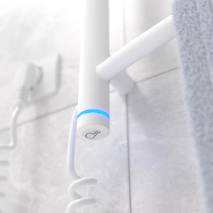 Электрический полотенцесушитель Laris Зебра Классик ЧК8 500 х 800 Э (подкл. справа) S3 фото