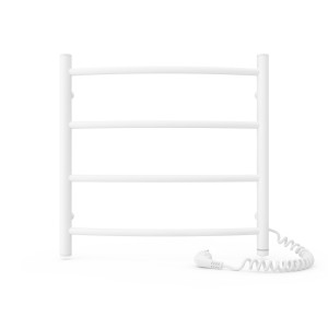 Электрический полотенцесушитель Laris Зебра Классик ЧК4 500 х 500 Э (подкл. справа) S3 фото