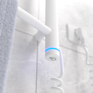 Электрический полотенцесушитель Laris Зебра Классик ЧК4 500 х 500 Э (подкл. справа) S3 фото