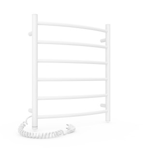 Электрический полотенцесушитель Laris Зебра Классик ЧК6 500 х 600 Э (подкл. слева) S3 фото