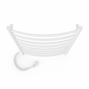 Электрический полотенцесушитель Laris Зебра Комфорт ЧК8 500 х 800 Э с полкой (подкл. справа) R3 фото