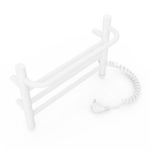 Электрический полотенцесушитель Laris Зебра Прайм ЧК4 400 х 300 Э (подкл. справа) S3 фото