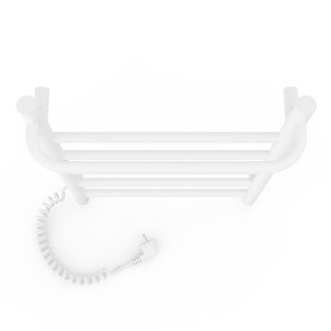 Электрический полотенцесушитель Laris Зебра Прайм ЧК6 400 х 600 Э (подкл. слева) S3 фото