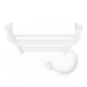 Электрический полотенцесушитель Laris Зебра Прайм ЧК6 400 х 600 Э (подкл. справа) S3 фото