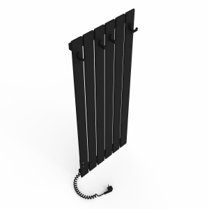 Электрический полотенцесушитель Laris Зебра Бостон ЧК(Ч)6 1200 Э (подкл. слева) фото