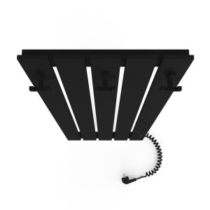 Электрический полотенцесушитель Laris Зебра Бостон ЧК(Ч)5 1200 Э (подкл. справа) фото