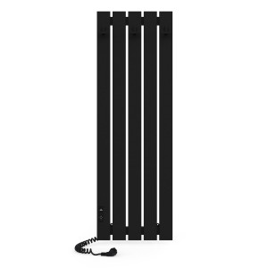 Электрический полотенцесушитель Laris Зебра Классик ЧК4 500 х 500 Э (подкл. слева) S3 фото