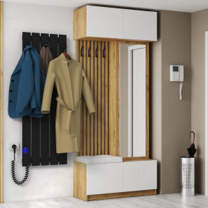 Электрический полотенцесушитель Laris Зебра Бостон ЧК(Ч)5 1200 Э (подкл. слева) фото