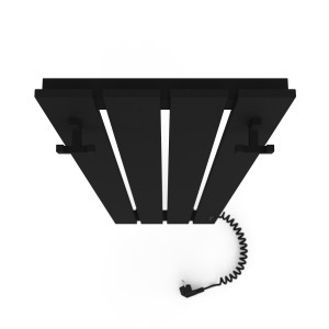 Электрический полотенцесушитель Laris Зебра Бостон ЧК(Ч)4 1200 Э (подкл. справа) фото