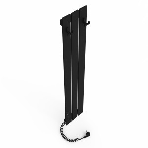 Электрический полотенцесушитель Laris Зебра Бостон ЧК(Ч)3 1200 Э (подкл. слева) фото