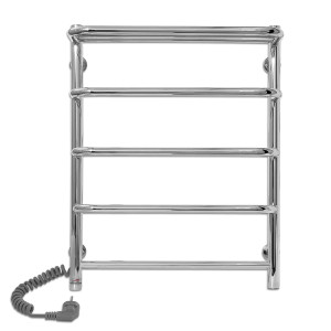 Электрический полотенцесушитель Laris Стандарт П5 500 х 660 с полкой Э (подкл. слева) S3 фото