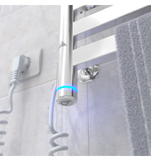 Электрический полотенцесушитель Laris Еврофлеш П6 400 х 700 Э S3 (подкл. справа) фото