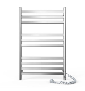 Электрический полотенцесушитель Laris Стандарт П5 500 х 660 с полкой Э (подкл. слева) S3 фото