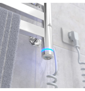 Электрический полотенцесушитель Laris Кватро П10 500 х 800 Э (подкл. справа) S3 фото