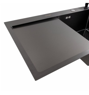 Кухонна мийка 78*43 на дві чаші VALESO Handmade 3.0/0.8 SP000045395 фото