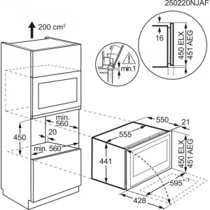 Вбудована винна шафа Electrolux KBW6T фото