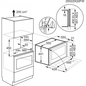 Вбудована винна шафа Electrolux KBW6X фото