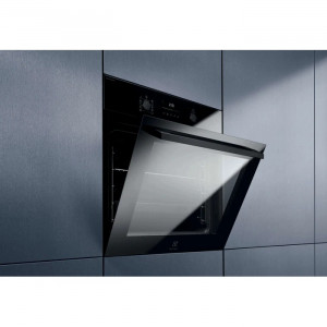 Духова шафа Electrolux LOD6F77WZ SteamBake PRO 600 чорна нержавіюча сталь фото