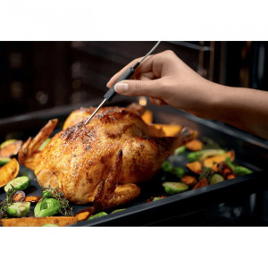 Духова шафа Electrolux LOD6F77WZ SteamBake PRO 600 чорна нержавіюча сталь фото