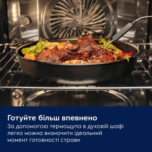 Духова шафа Electrolux LOD7P87Z SteamBake 500 чорна фото