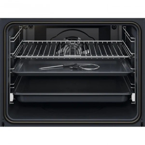Духова шафа Electrolux LOD7P87Z SteamBake 500 чорна фото