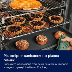 Духова шафа Electrolux LOFGF00BK чорна фото