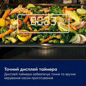 Духова шафа Electrolux LOFGF00BK чорна фото