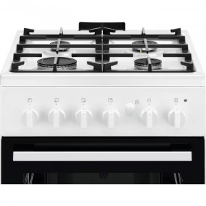 Плита газова Electrolux LKG500014W білий фото