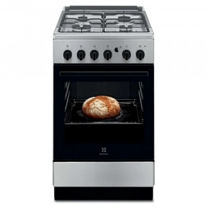 Плита газова Electrolux LKG504001X нержавіюча сталь фото