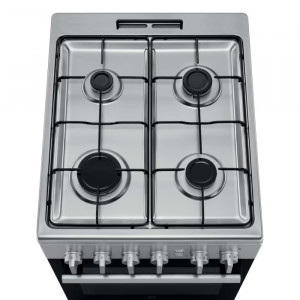 Плита газова Electrolux LKG504010X нержавіюча сталь фото