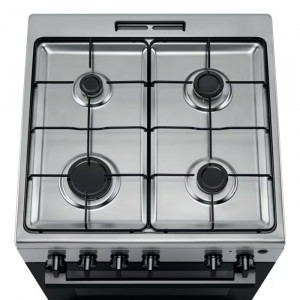 Плита газова Electrolux LKG600001X нержавіюча сталь фото